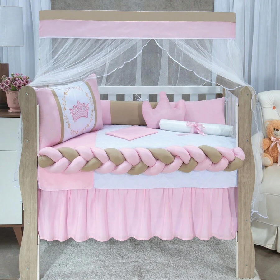 Baby Bedding Accessories - Dusty Pink - View 1