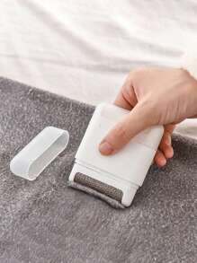 1件白色迷你便携式创意双头粘毛器带盖手动毛球修剪器衣物清洁工具手动衣服毛球去除器毛衣球去除器毛衣剃球器使用方便适合家庭商务旅行随身携带可随时去除衣服毛球旅行必需品旅行配件旅行必备品海滩度假暑假学校配件返校用品 - 白色 - 查看 4