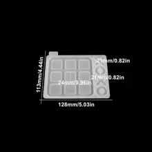 Diy Mirror Silicone Molds For Resin Crafts - one-size - View 14