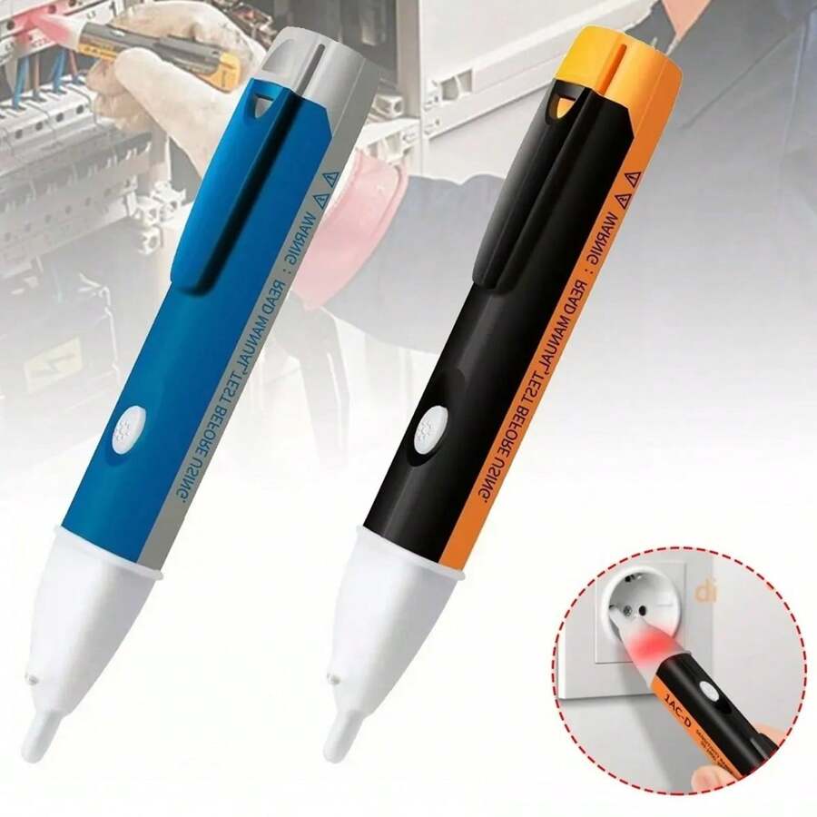 Lapiz Sensor Detector De Voltaje 90-1000v 2 Piezas Probador - Unitalla - Ver 1
