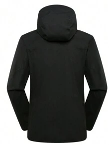 YOMEGO Veste Coupe-vent En Plein Air Pour Homme, Imperméable, Séchage Rapide, Confortable, Respirante, À Capuche Et Transportable, Imperméable À 10000 Mm, Vêtements De Gym Pour Hommes En Tissu Haute Technologie Trois Couches Avec Technologie De Colle À Trois Couches, Convient Aux Voyages En Plein Air, À L'alpinisme, À La Randonnée, Au Camping, Au Cyclisme, En Unisexe De Printemps, D'été Et D'automne