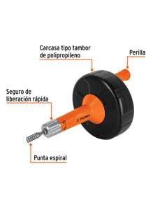 7.6 M Manual Plunger - Black - View 2
