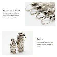 1pc Silver Pet Id Tag, Dog Tag For Address Preventing Lost, Cat Tag Or Pendant Pet Accessory - Silver - View 4