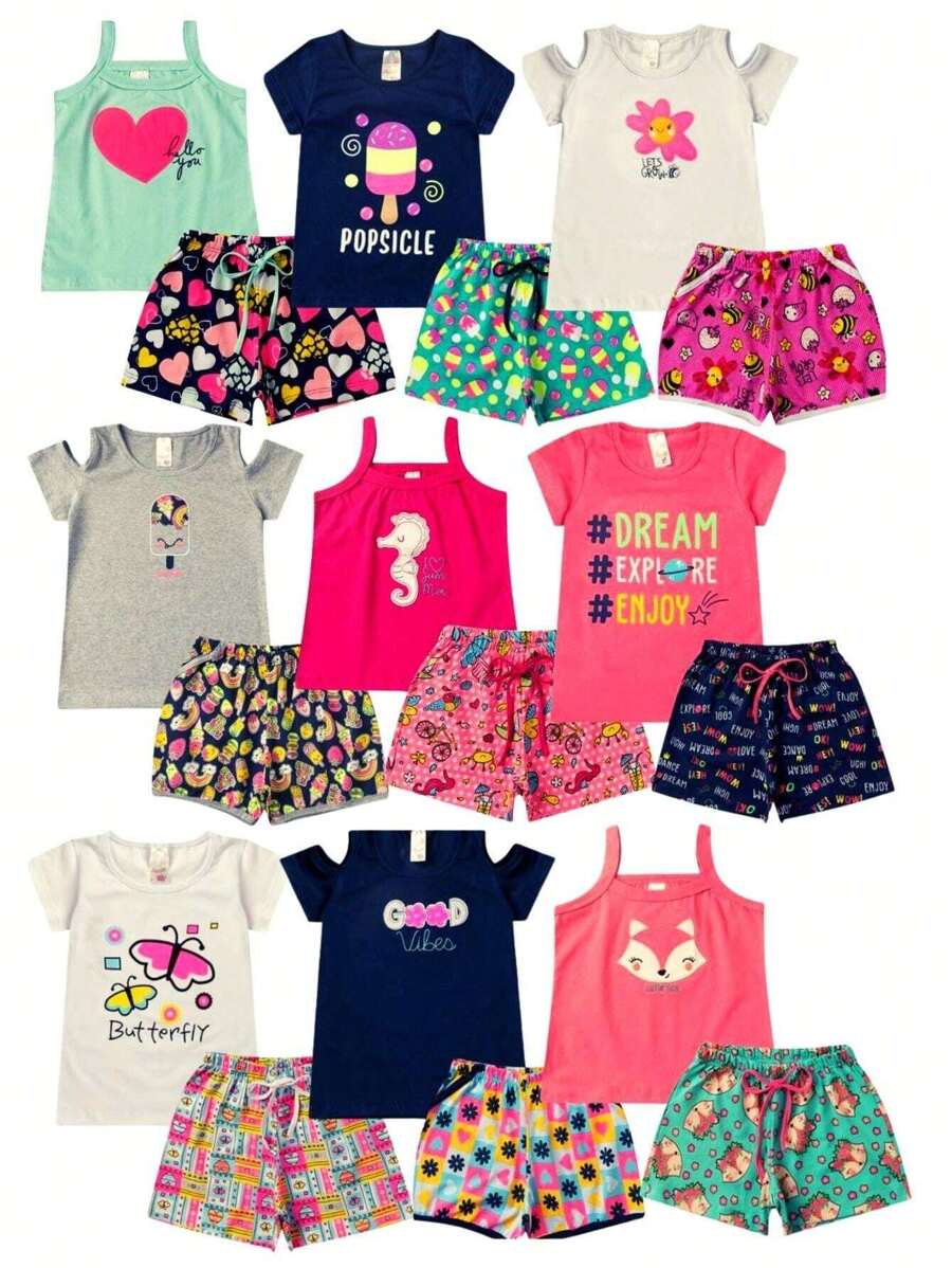 Young Girls Sets - Multicolor - Ver 1