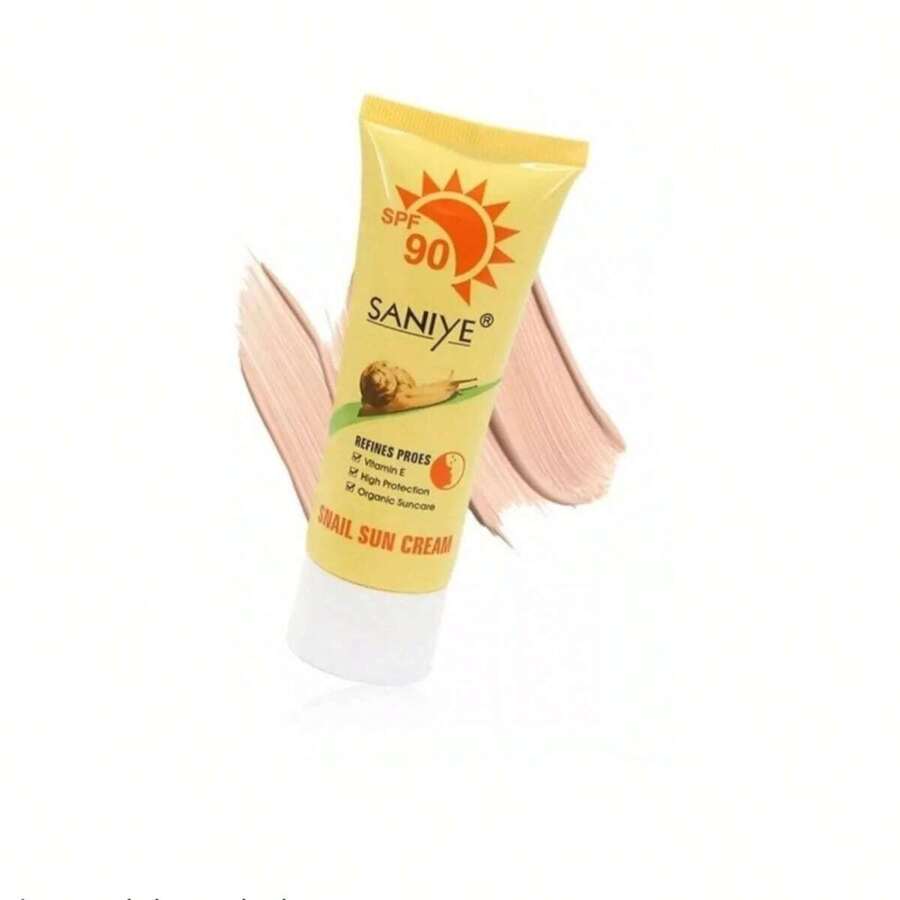 Saniye Snail Slime Body Sunscreen Blocker 90 SPF - Champagne - View 1