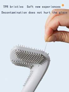 1pc Blue Golf Style Toilet Brush - Blue - View 6