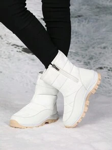 Botas de nieve de mujeres exterior - Blanco - Ver 1