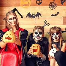 1pc Halloween Themed Plastic Axe Head Hair Hoop For Cosplay & Party Performance Prop - Multicolor - View 7