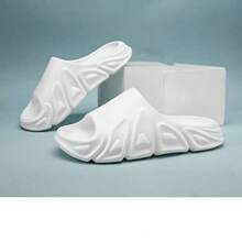 Dép xỏ ngón & dép nam - trắng - Xem 1