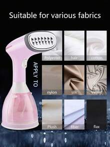 REUP 蒸汽熨斗衣物蒸氣機手持布料1500w旅行用直立式280ml迷你便攜式家用旅行用於衣物熨燙 - 藍色 - 查看 3