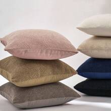 Modern Geometric Textured Pillow Case Without Filling, Made Of Material With Comfortable And Soft Velvet Surface, A Luxury Home Decoration Item. Soft Cushion Cover Suitable For Sofas, Bedrooms, Living Rooms, Cars, Offices, Cafes And Other Leisure Venues.