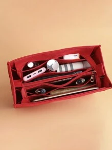 1 túi xách đựng đồ có ngăn bên trong có khóa kéo và ngăn chia có đệm lót túi tote đựng đồ quà tặng Giáng sinh quà tặng Lễ Tạ ơn quà tặng mùa đông cổ điển cho phụ nữ - màu đen - Xem 6