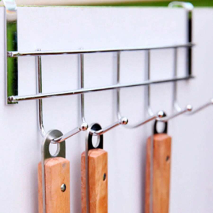 Multifunctional Closet Hook Hanger With 5 Hooks - View 1