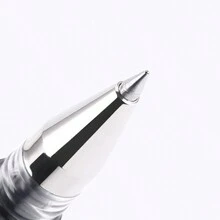 3入組隨機顏色彈頭中性筆,簡單實用的寫字筆,適用於辦公室和學校 - 彩色 - 查看 5