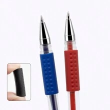 3入組隨機顏色彈頭中性筆,簡單實用的寫字筆,適用於辦公室和學校 - 彩色 - 查看 6