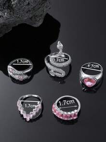 Bộ nhẫn - Nhiều màu - Xem 4