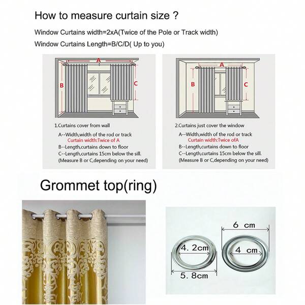 Doublelayered Dark Gold Blackout Curtains SHEIN USA