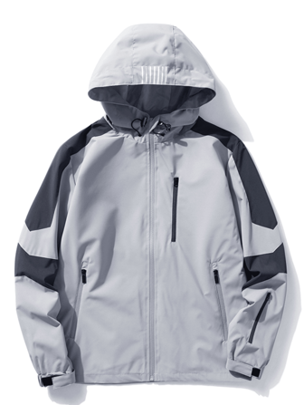 Boyfriend Style Men's Outdoor Windbreaker Jacket Gym Clothes Boyfriend Style Men