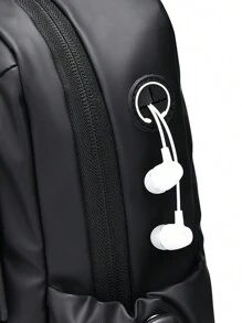 男士胸包耐磨防水斜挎包韩版小背包邮差包腰包单肩包外出旅行工作度假必备品轻便防盗防水防水礼品袋多功能秋季圣诞包冬季圣诞礼物腰包休闲感恩节钱包包骑士包黑色包徒步旅行学生大容量多功能户外便携礼品礼物度假礼品臀包礼品旅行必需品夏季返校运动生活男士包包腰包腰包春季学校用品 - 黑色 - 查看 5