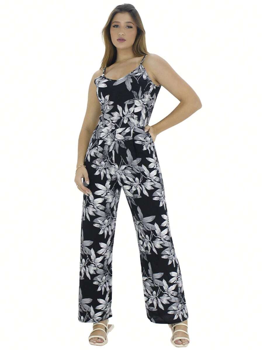 Women Jumpsuits - màu đen - Xem 1