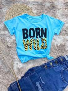 Women T-Shirts - 淺藍色 - 查看 1