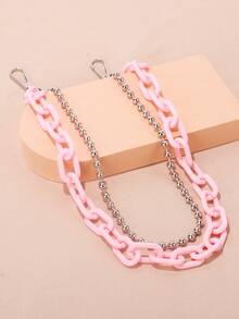 2 piezas Cadena de cintura personalizada con cuentas - Rosa - Ver 6