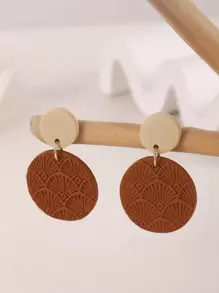 Bông tai lủng lẳng - Cà phê - Xem 5