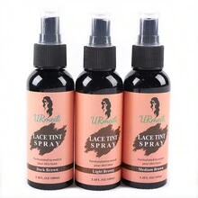 3.38盎司蕾絲著色噴霧融化的噴霧適用於蕾絲假髮,封閉,防水,速幹 - 深灰色 - 查看 5