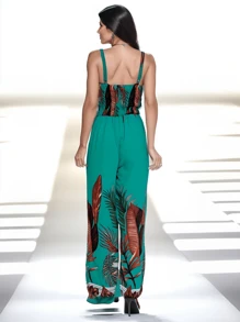 Women Jumpsuits - 綠色 - 查看 2