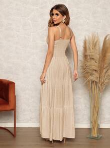 Women Dresses - 米色 - 查看 2