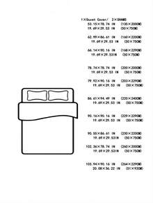 3pcs Christmas Printed Duvet Cover Set - Multicolor - View 4