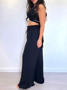Women Pants - màu đen - Xem 4