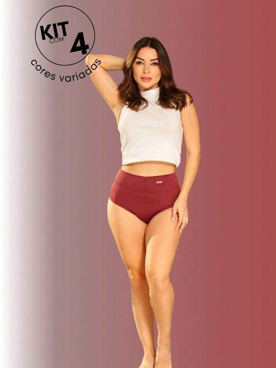 Women Briefs - 彩色 - 查看 1