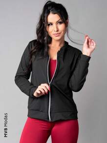 MVB Modas Women Coats - 黑色 - 查看 1