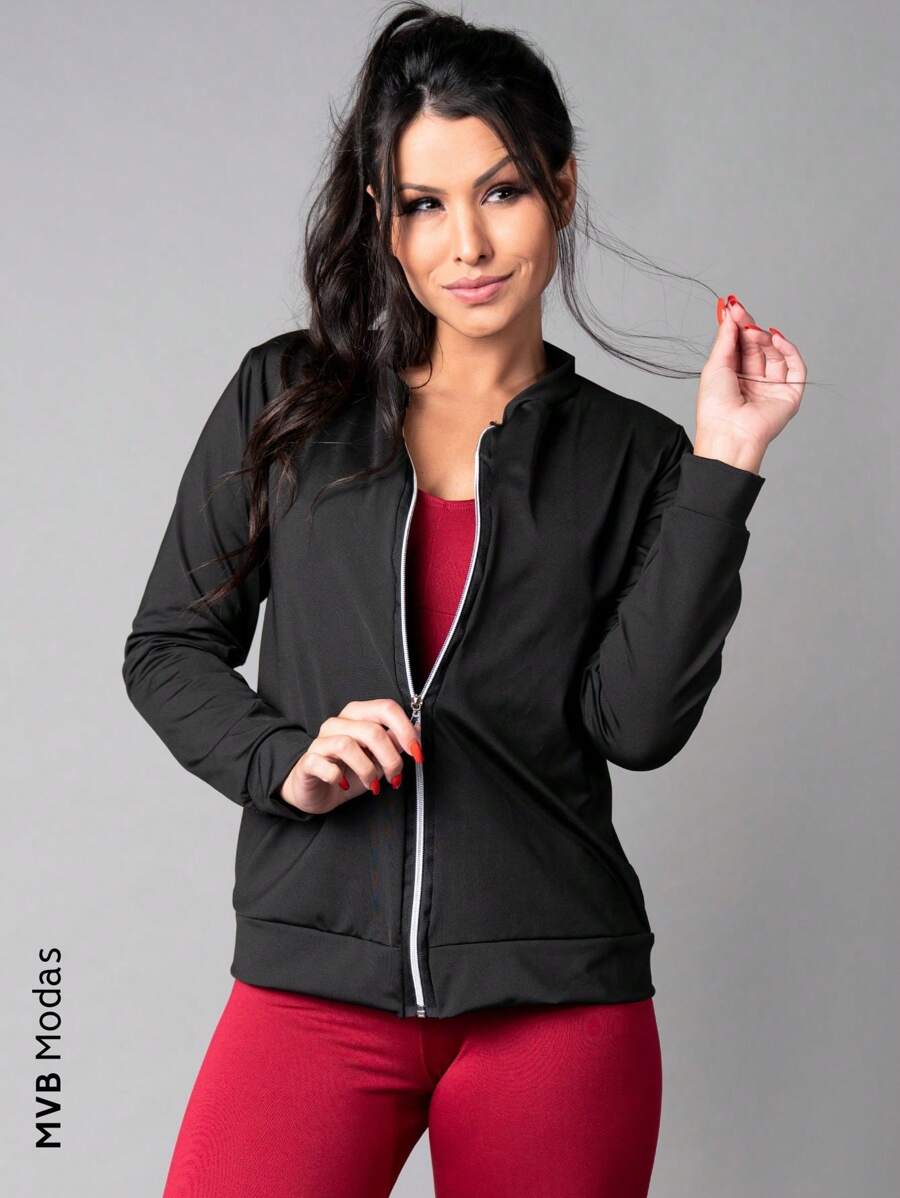 MVB Modas Women Coats - 黑色 - 查看 1