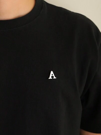 1入組時尚男士首飾類字母胸針