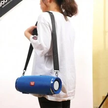 High Power TG187 Wireless Portable Speaker Waterproof Column Speakers Subwoofer Boom Box - Red - View 4