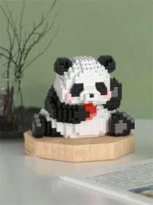 720 cái Hoạt hình gấu trúc Mô-đun xây dựng Bộ Với 3 Chơi , Đồ chơi giáo dục Qủa tặng Đối với Trẻ em - trắng - Xem 5