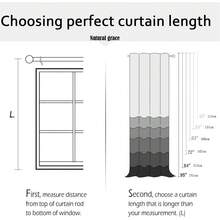 Symmetrical Leaf Printed Navy Blue Curtains - navy blue - View 8