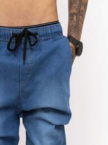 Men Jeans - Màu xanh bụi bặm - Xem 4
