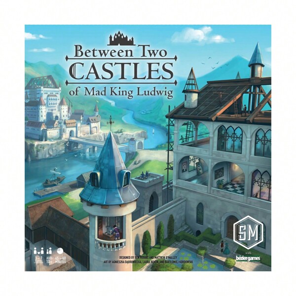 Loja Megalomania Jogo De Tabuleiro Between Two Castles Of Mad King Ludwig