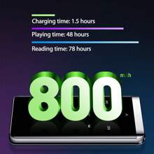 Bluetooth-compatible MP3 Player HIFI Sport Music Speakers MP4 Media FM Radio Recorder - 黑與白 - 查看 7