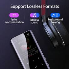 Bluetooth-compatible MP3 Player HIFI Sport Music Speakers MP4 Media FM Radio Recorder - 黑與白 - 查看 3