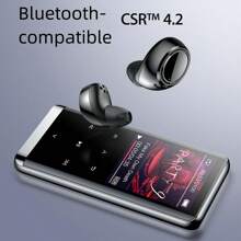 Bluetooth-compatible MP3 Player HIFI Sport Music Speakers MP4 Media FM Radio Recorder - 黑與白 - 查看 4