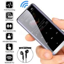 Bluetooth-compatible MP3 Player HIFI Sport Music Speakers MP4 Media FM Radio Recorder - 黑與白 - 查看 1
