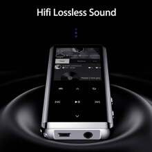 Bluetooth-compatible MP3 Player HIFI Sport Music Speakers MP4 Media FM Radio Recorder - 黑與白 - 查看 5