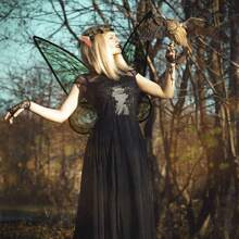 Feenflügel für Erwachsene, Feenkostüm Flügel für Frauen, Schmetterling Fee Accessoires, Halloween Kostüm - Verschiedenfarbig - Übersicht 7