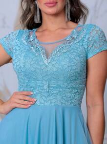 Grife Velasco Women Prom & Evening Dresses - Baby Blue - View 5