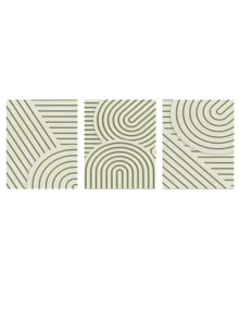 3pcs/set 30x40cm Simple Style Line Art Prints Without Frame, Suitable For Living Room And Bedroom Decoration - Multicolor - View 2