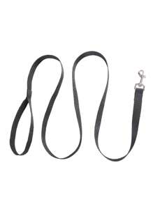 1pc Black Nylon Dog Leash For Small Medium And Large Breeds Suitable For Walking And Outdoor Activities - Black - View 5